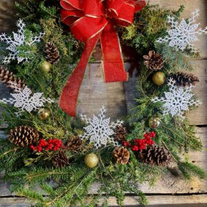 1 - Christmas Wreath Making